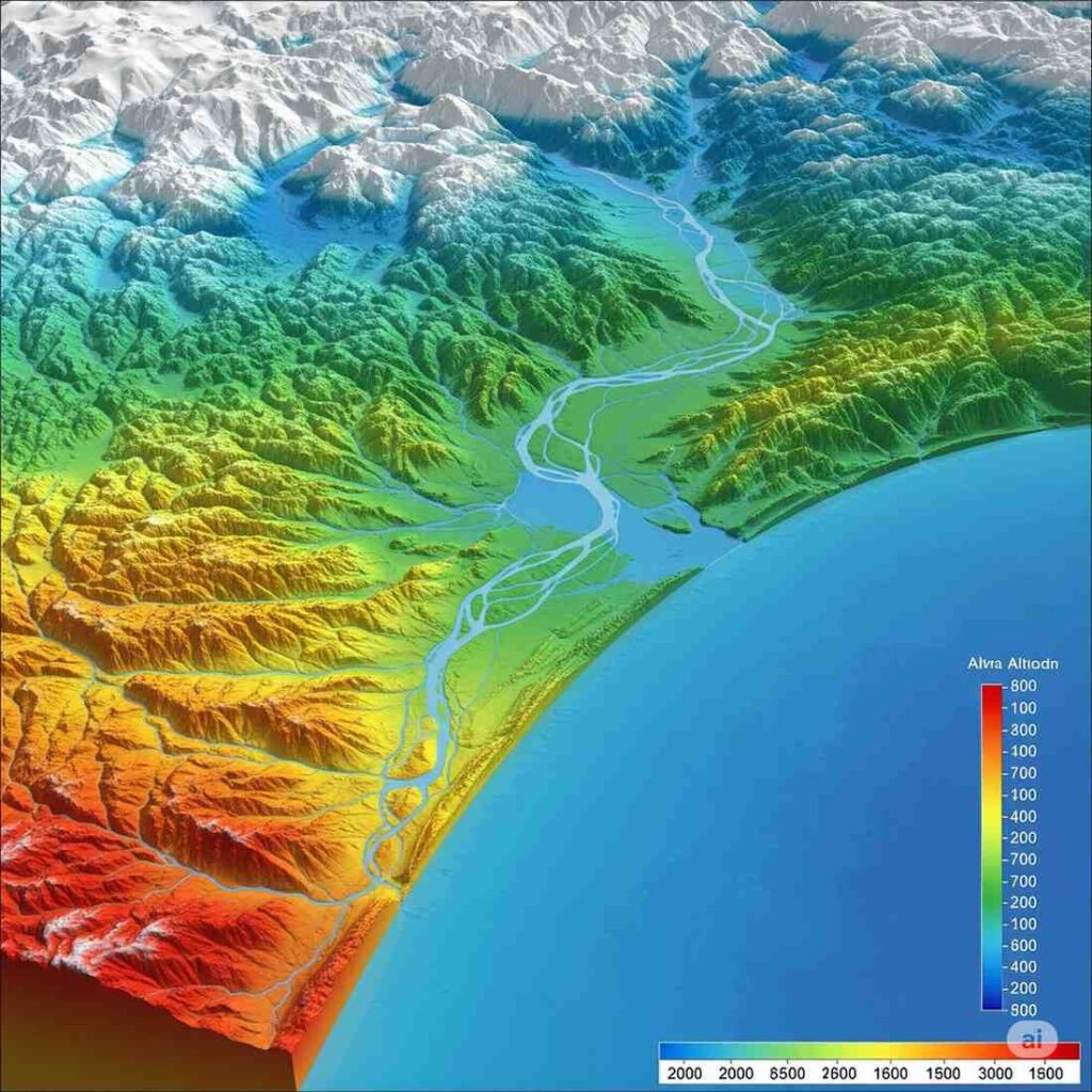 Digital elevation model